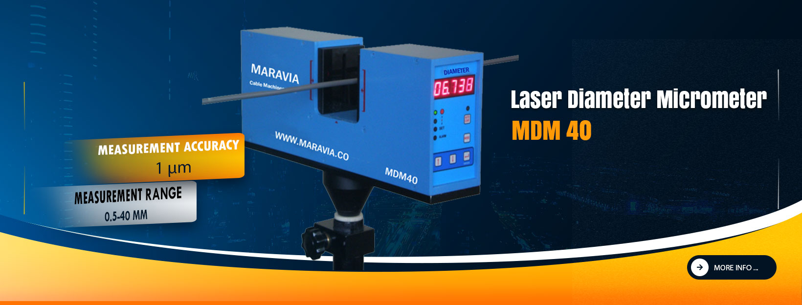 Laser Diameter Micrometer MDM40